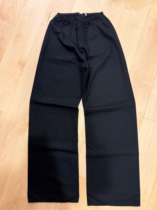 Pants - Black Wide Leg Pull-On Pants